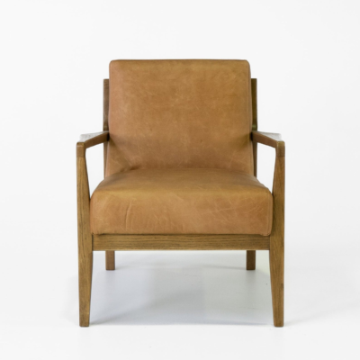 Zermatt Leather Occasional Chair