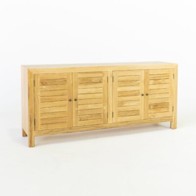 Tropic 4 Door Slat High Buffet