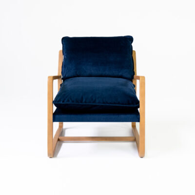Fraser Occasional Chair in Navy