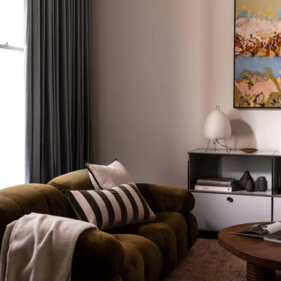 Etro Olive Stripe Cushion