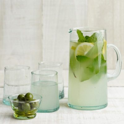 Beldi Jug Tapered - Clear