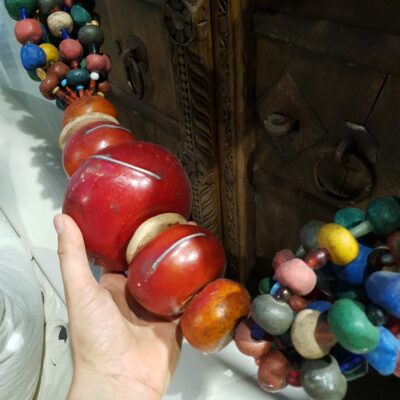 Moroccan Amber Resin Beads - XL