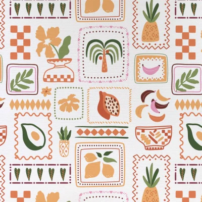 Fruit Salad w/piping