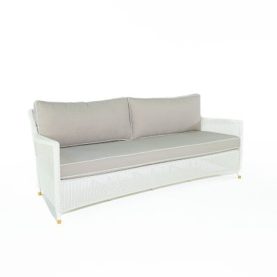 Amalfi Outdoor 3 Seater Sofa White