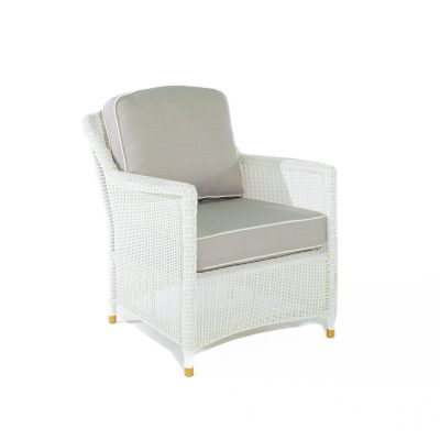 Amalfi Outdoor Occasional Chair White