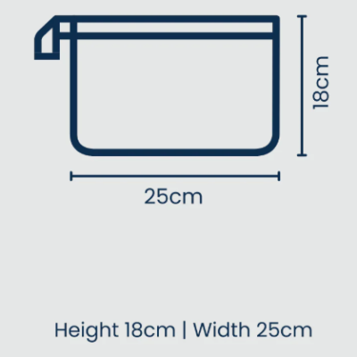 Argyle Mini Zip Pouch