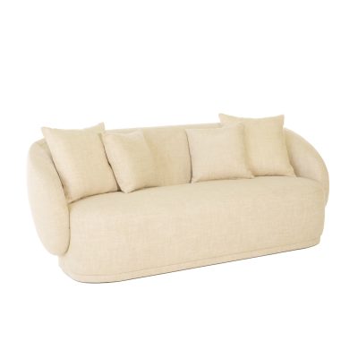 Miami Linen 3 Seater Sofa