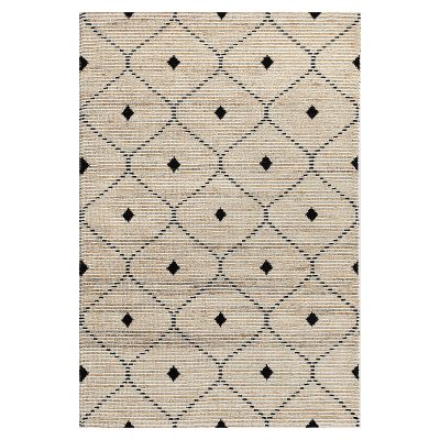 Bogota Black Jute - Wool