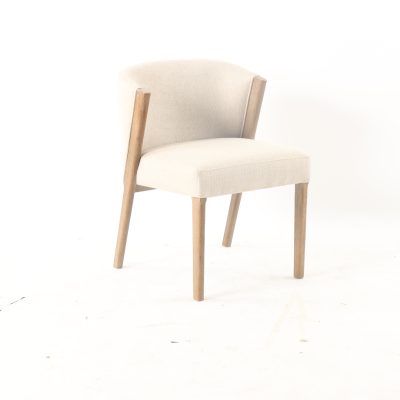 Claudia Dining Chair in Antique White