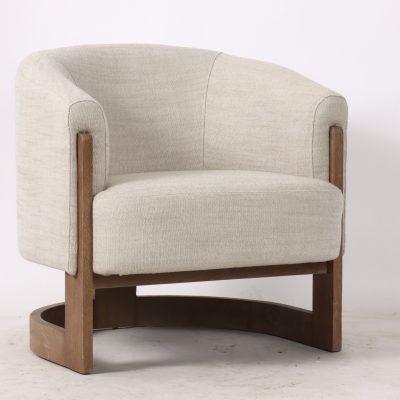 Bianca Occasional Chair with Curve Base