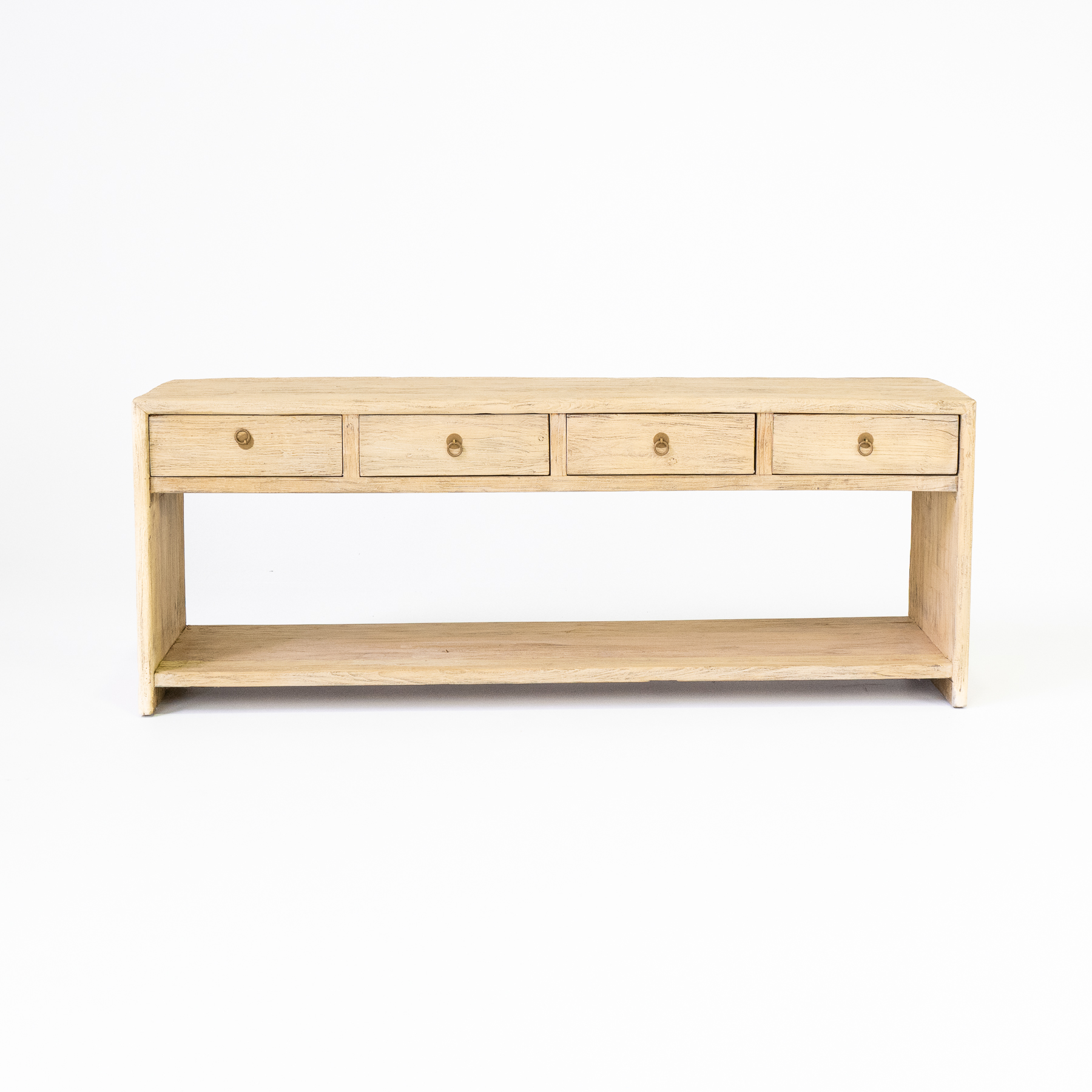 Noosa 4 Drawer Low Console with Shelf