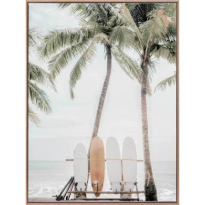 All A-board Canvas Art Print