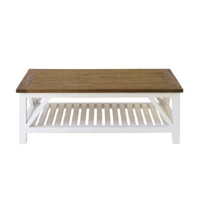 White Coastal Coffee Table