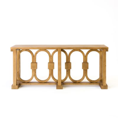 Natural Timber Link Console table