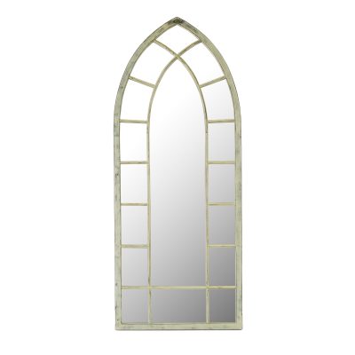 Natural Timber Arch Mirror 90X220Cm