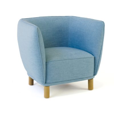 Sophia Occassional Chair in Light Blue
