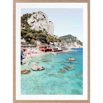 Capri Island Canvas Art Print