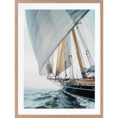 Day at Sea Canvas Art Print