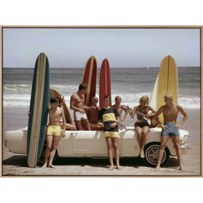 Summer Beach Ride II Canvas