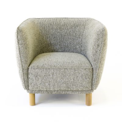 Sophia Occassional Chair in Stone Weave