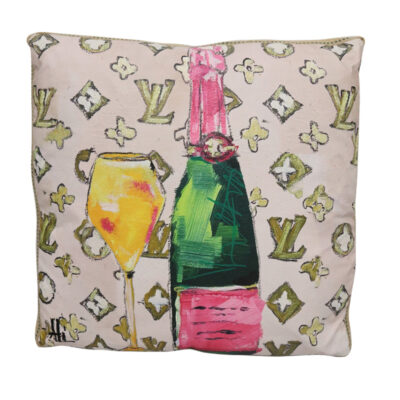 Art Cushion LV -Champagne