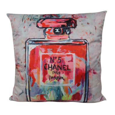 Art Cushion Velvet No5 Paris