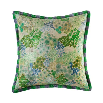 Clementine Green Cushion
