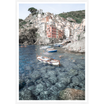 Sardegna in White Box Frame