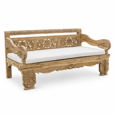 Wave Arm Daybed with cushion