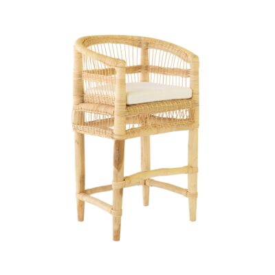 Malawi Bar Chair In Natural